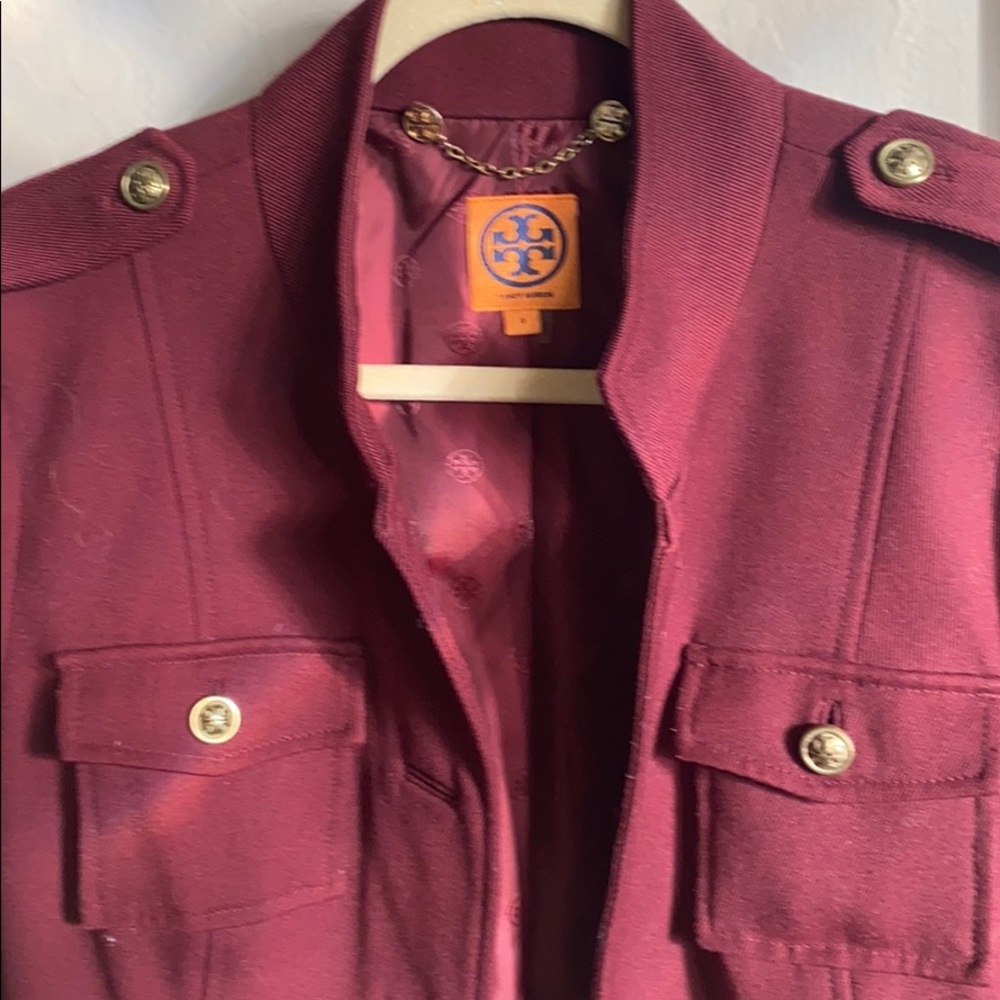 Tory Burch military style jacket